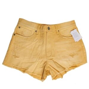 STS Blue Layne 11" High Rise Shorts Marigold Yellow Size 27 (Size 4)